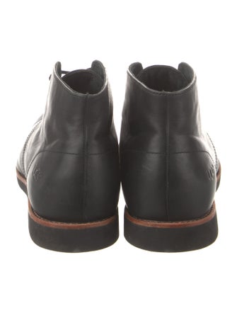 UGG Leather Lace-Up Boots