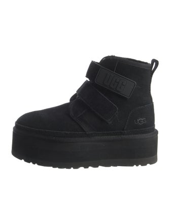 UGG Suede Lace-Up Boots