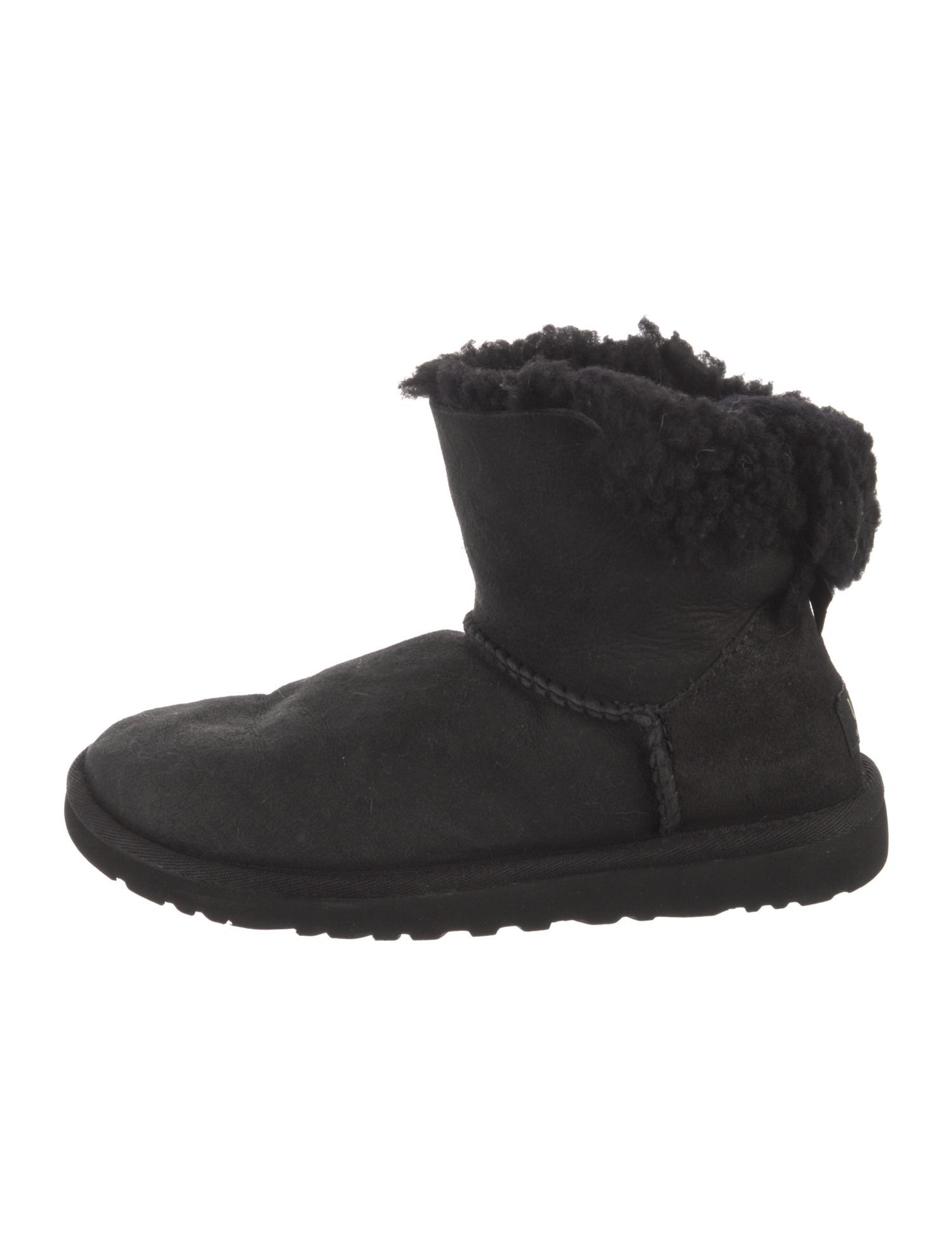 UGG Suede Bow Accents Boots