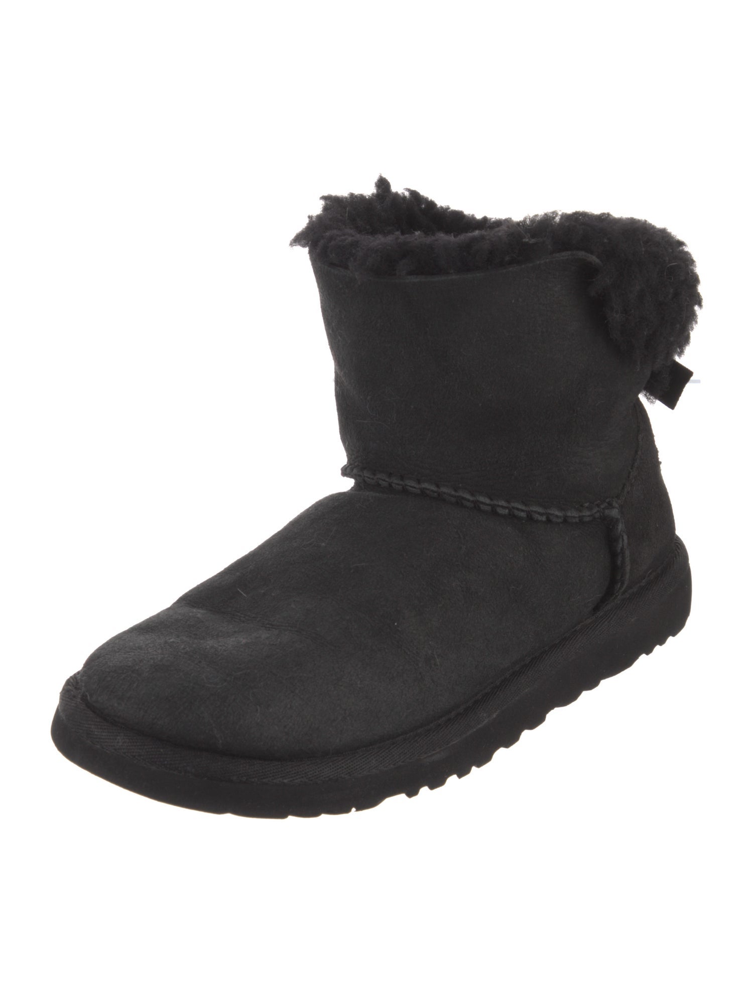 UGG Suede Bow Accents Boots