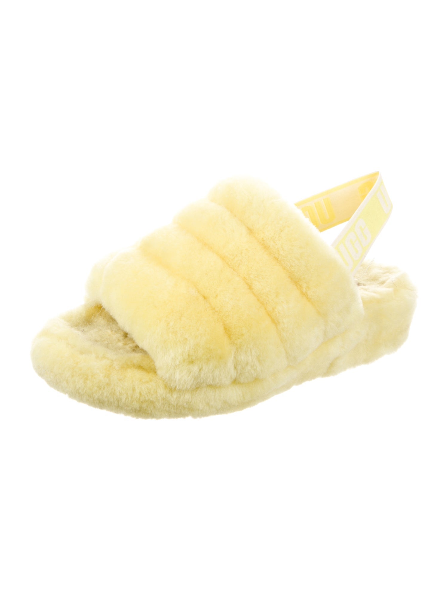 UGG Shearling Slingback Sandals