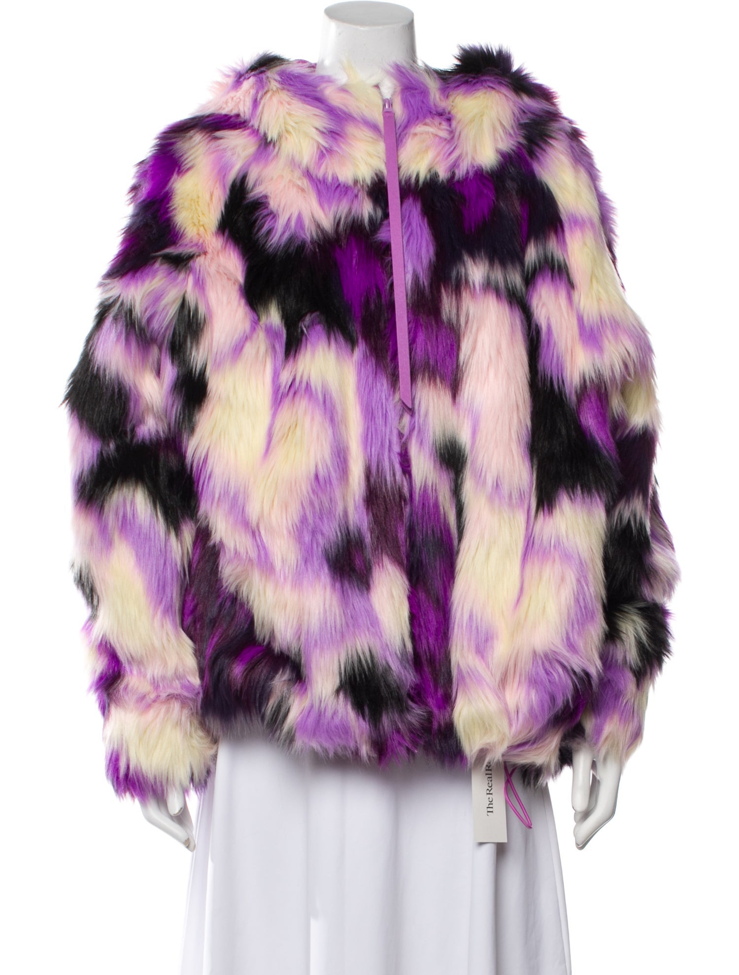 UGG Printed Faux Fur Coat w/ Tags