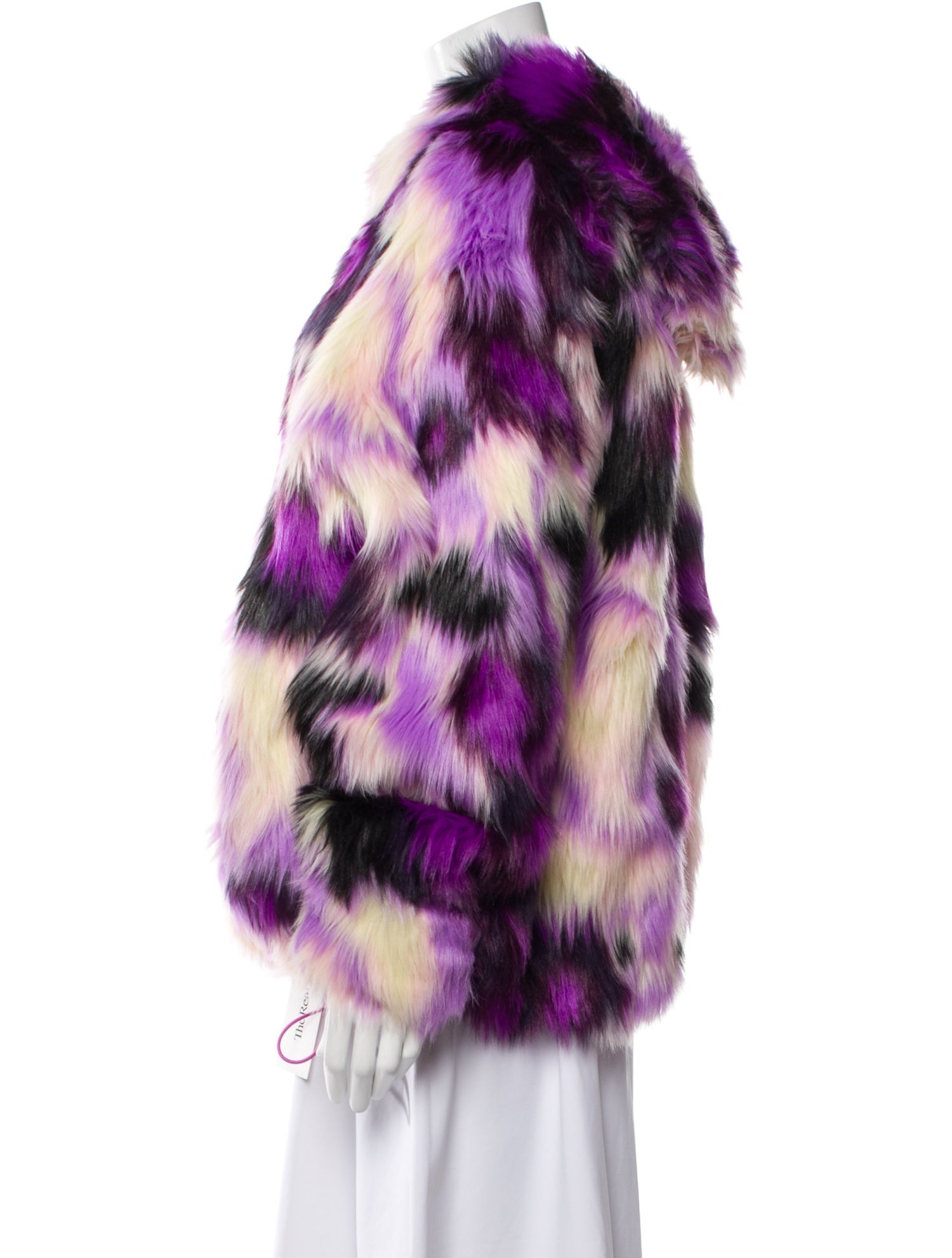UGG Printed Faux Fur Coat w/ Tags