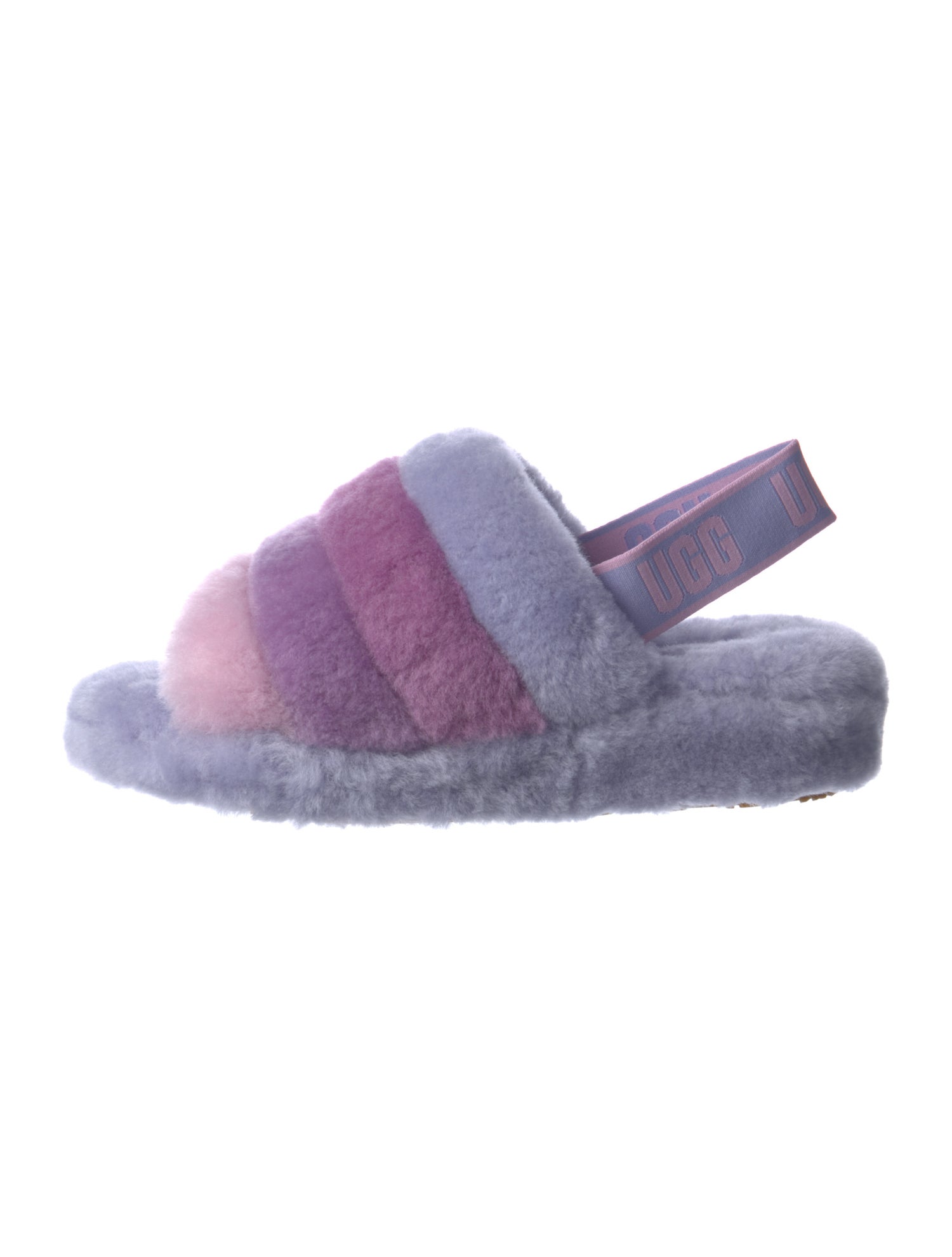 UGG Shearling Slingback Sandals