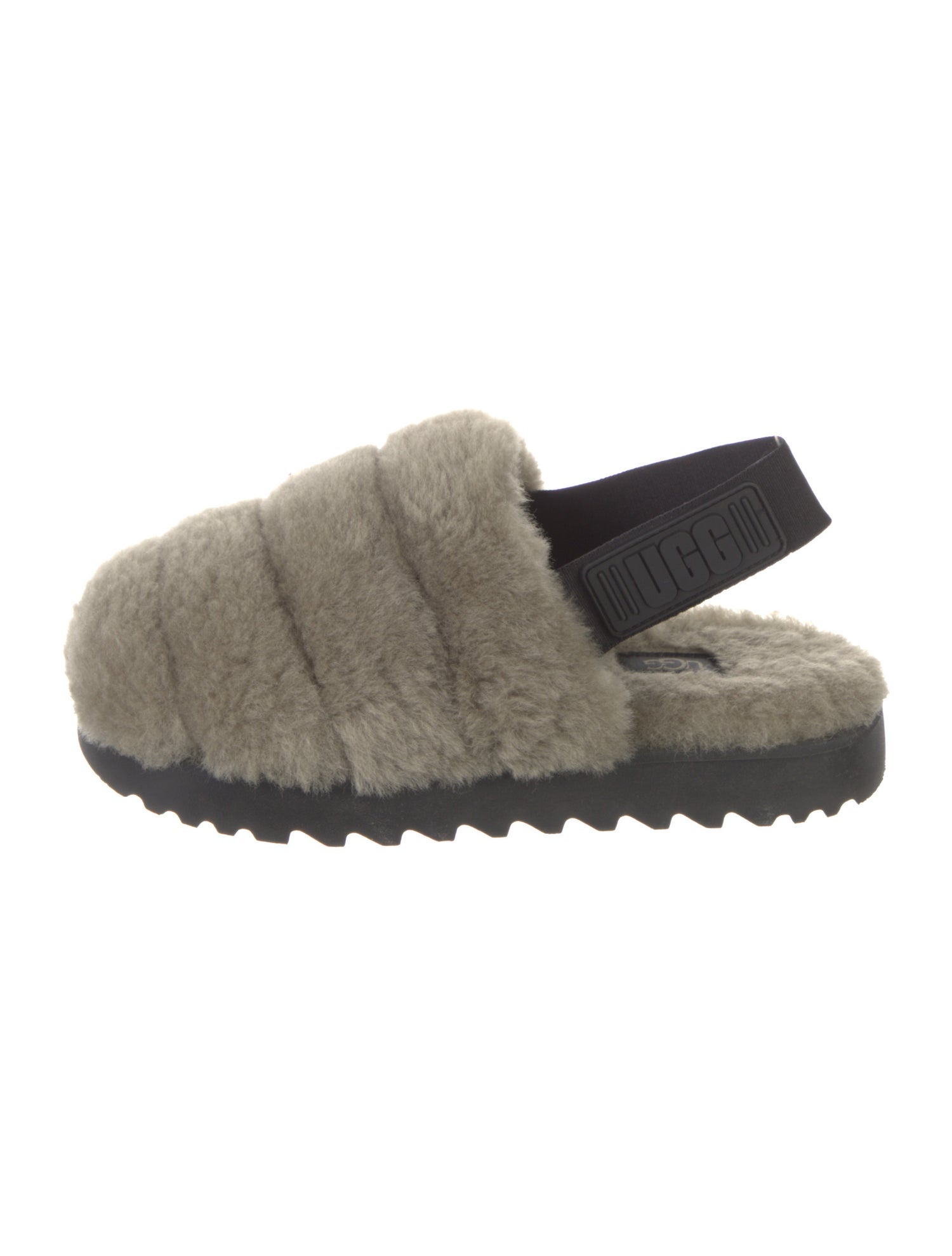 UGG Shearling Slingback Flats