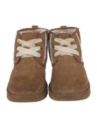 UGG Suede Lace-Up Boots