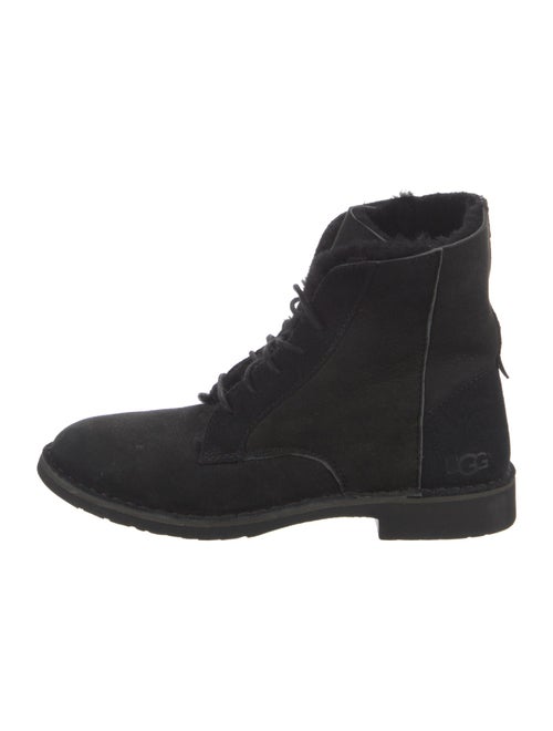 UGG Suede Combat Boots