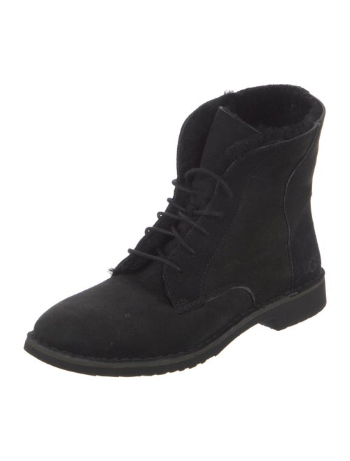UGG Suede Combat Boots