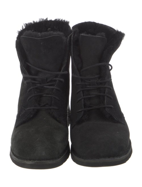 UGG Suede Combat Boots