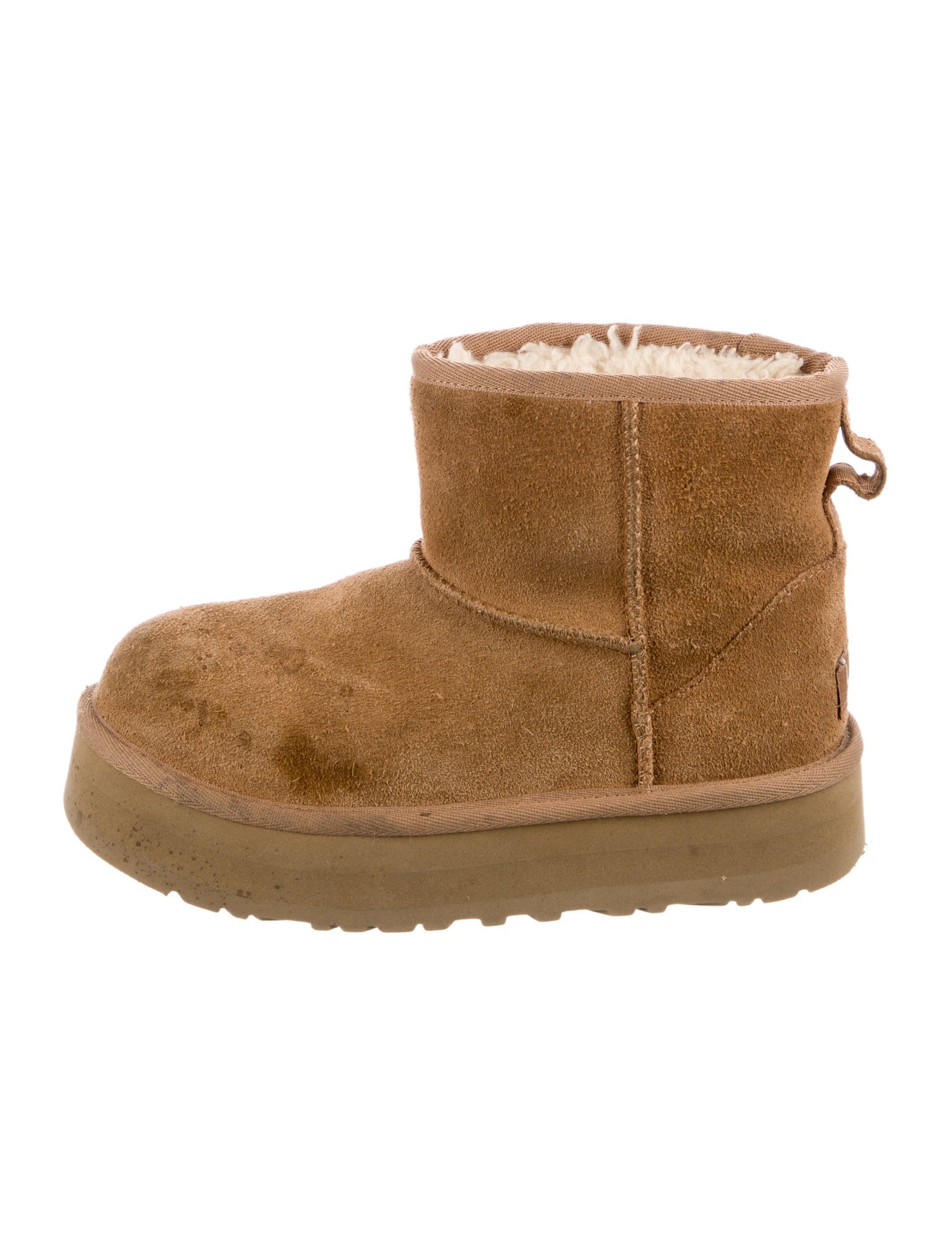 UGG Girls' Suede Ankle Boots