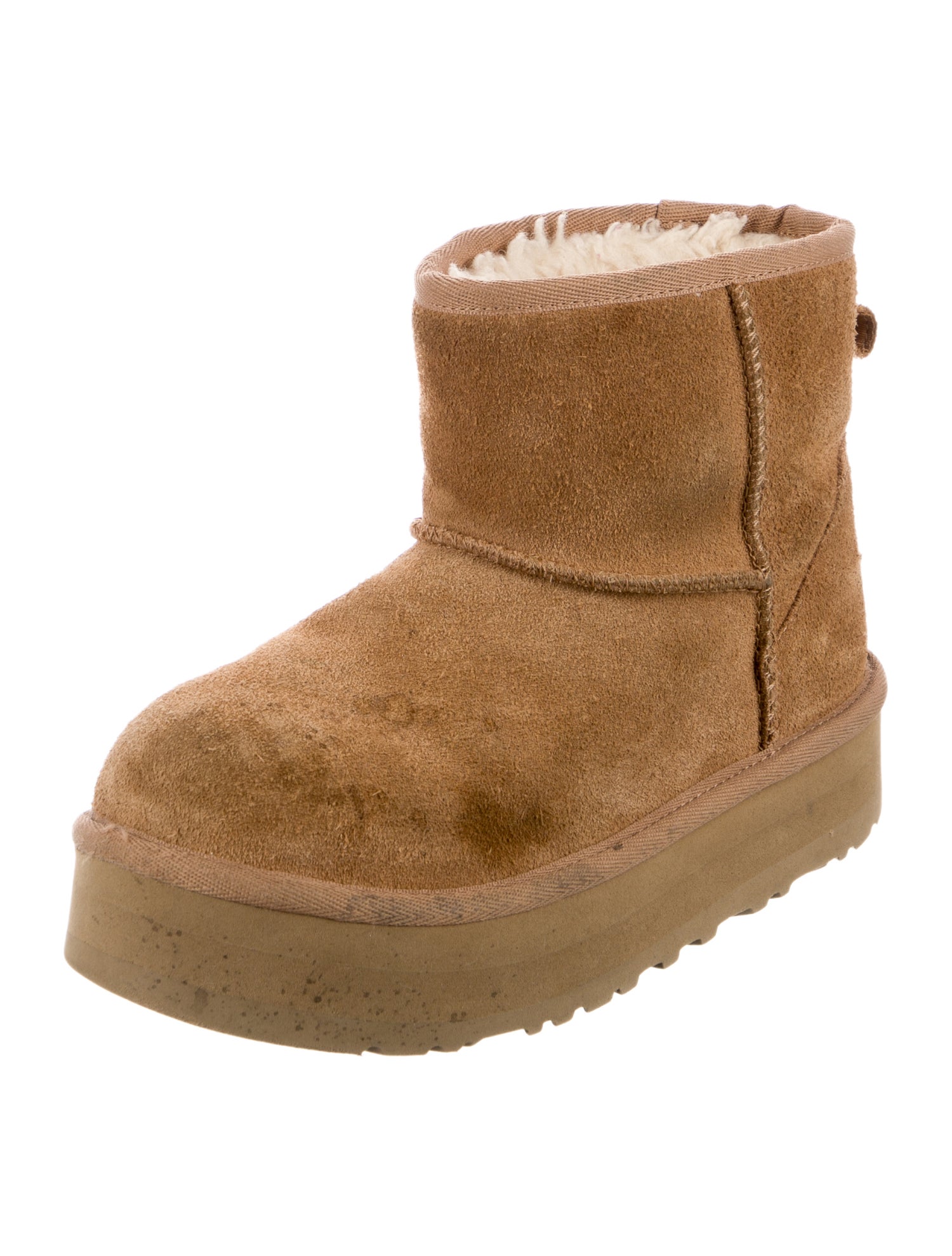 UGG Girls' Suede Ankle Boots
