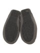 UGG Suede Fur Trim Loafers
