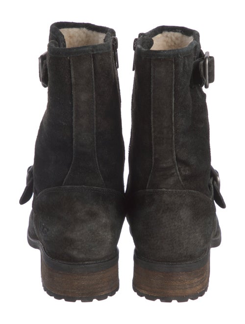 UGG Suede Moto Boots