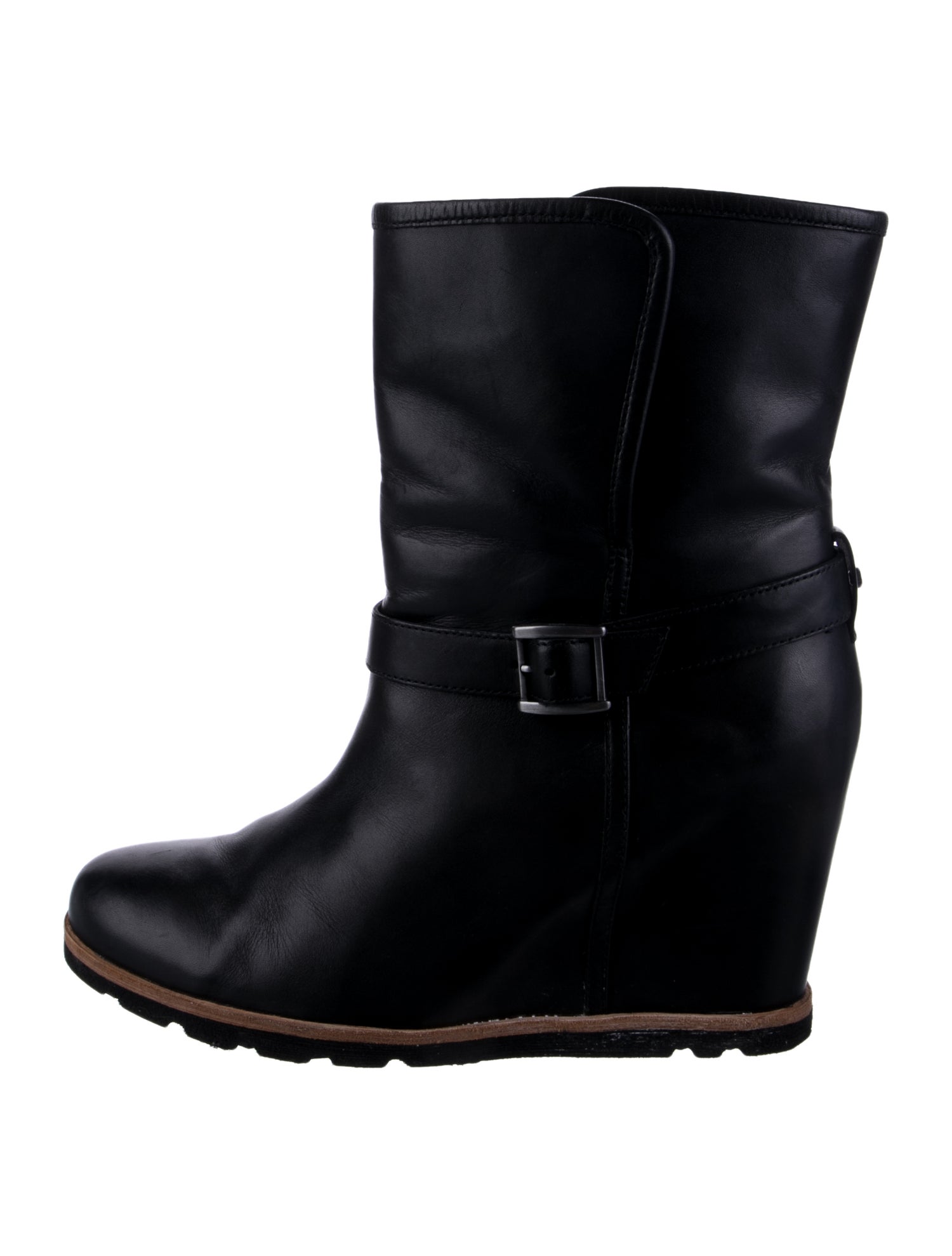 UGG Leather Moto Boots