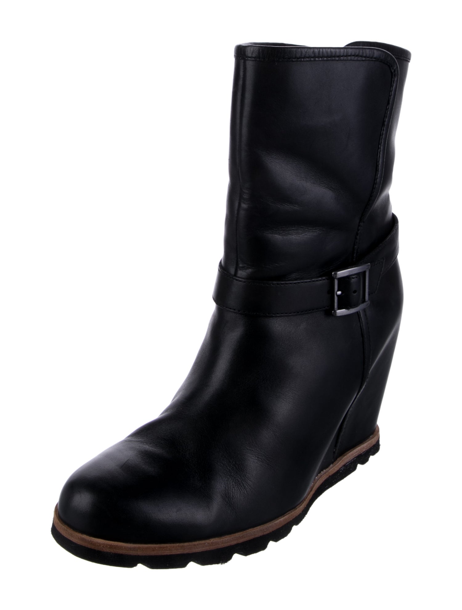 UGG Leather Moto Boots