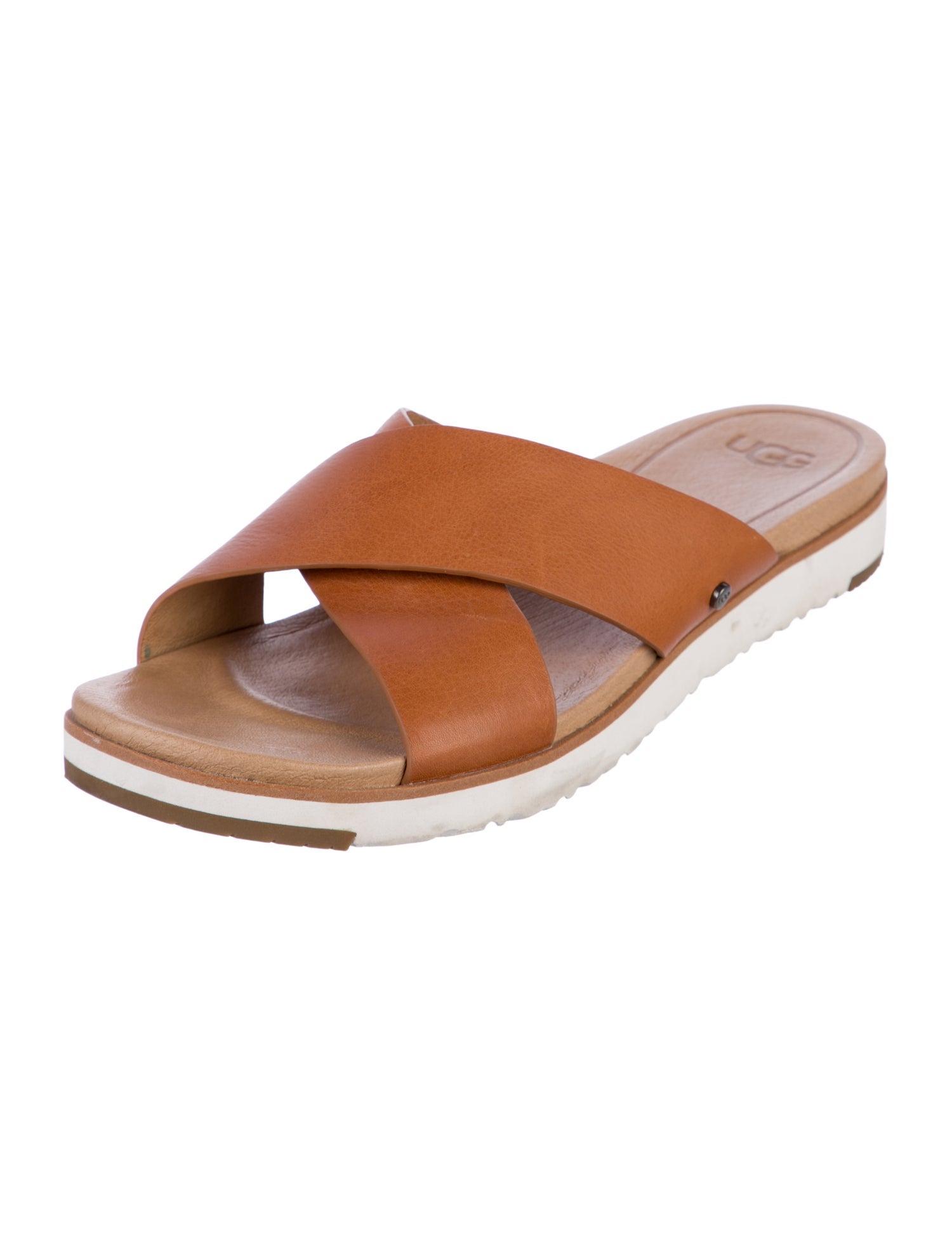 UGG Leather Slides