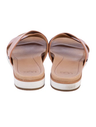 UGG Leather Slides