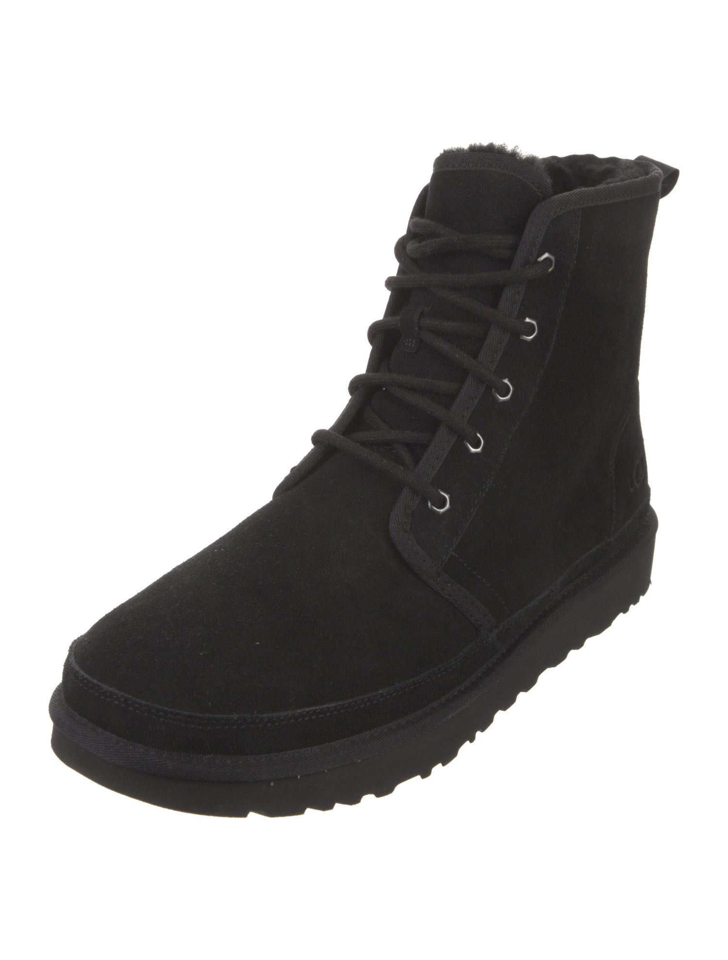 UGG Suede Lace-Up Boots