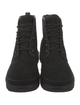 UGG Suede Lace-Up Boots