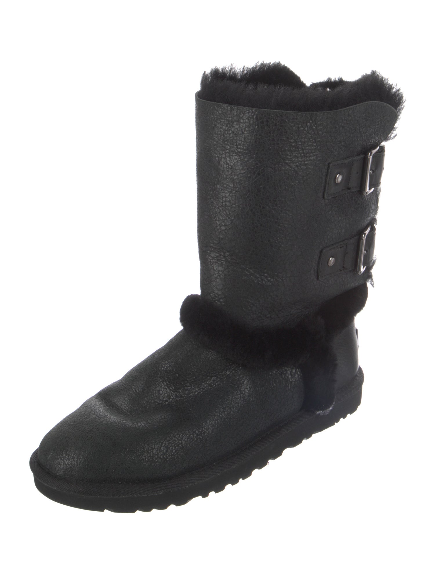 UGG Suede Bow Accents Boots