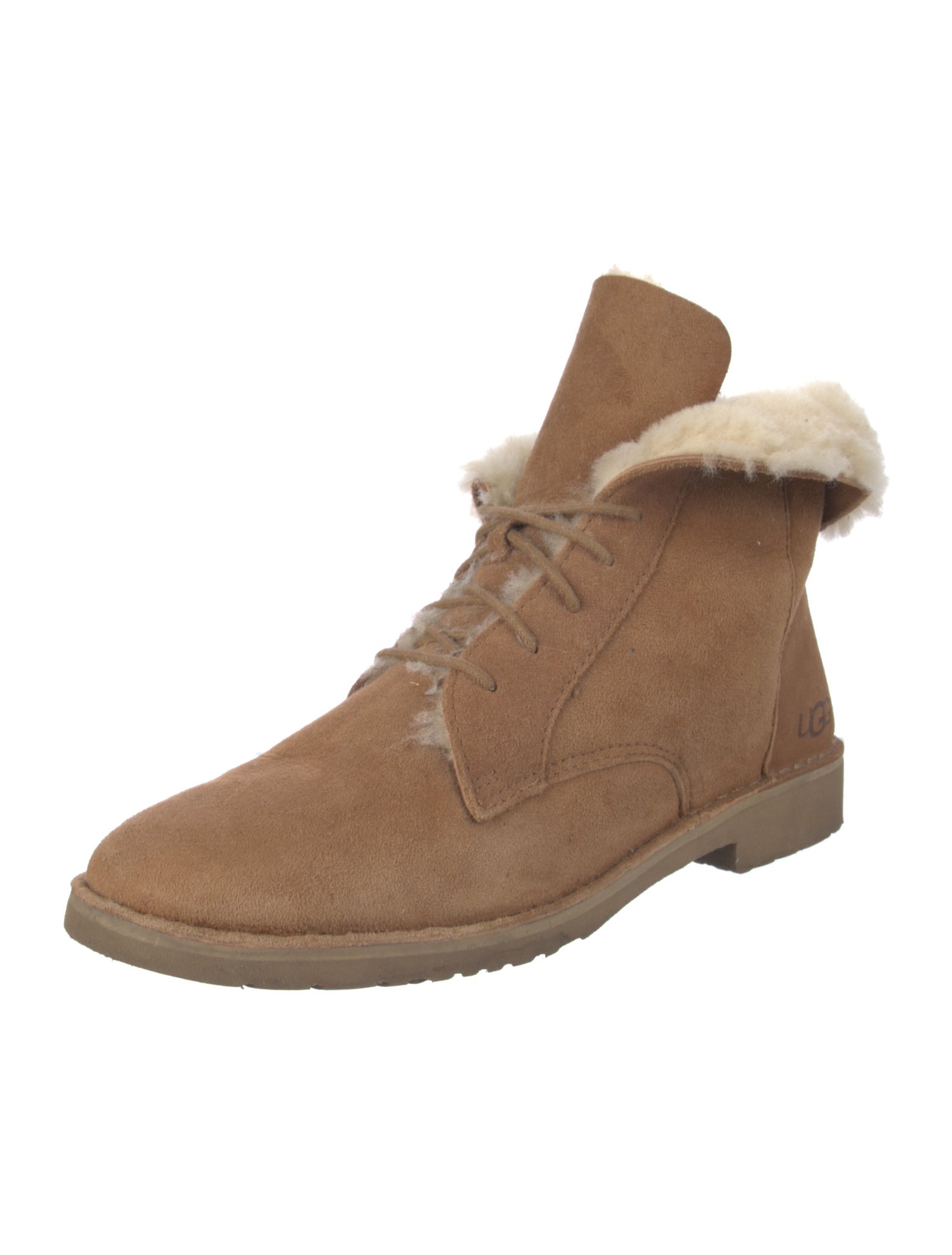 UGG Suede Lace-Up Boots
