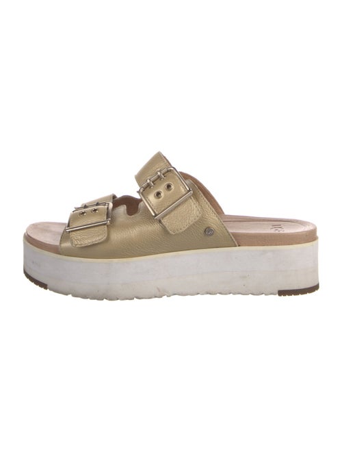UGG Leather Slides