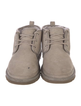 UGG Suede Lace-Up Boots