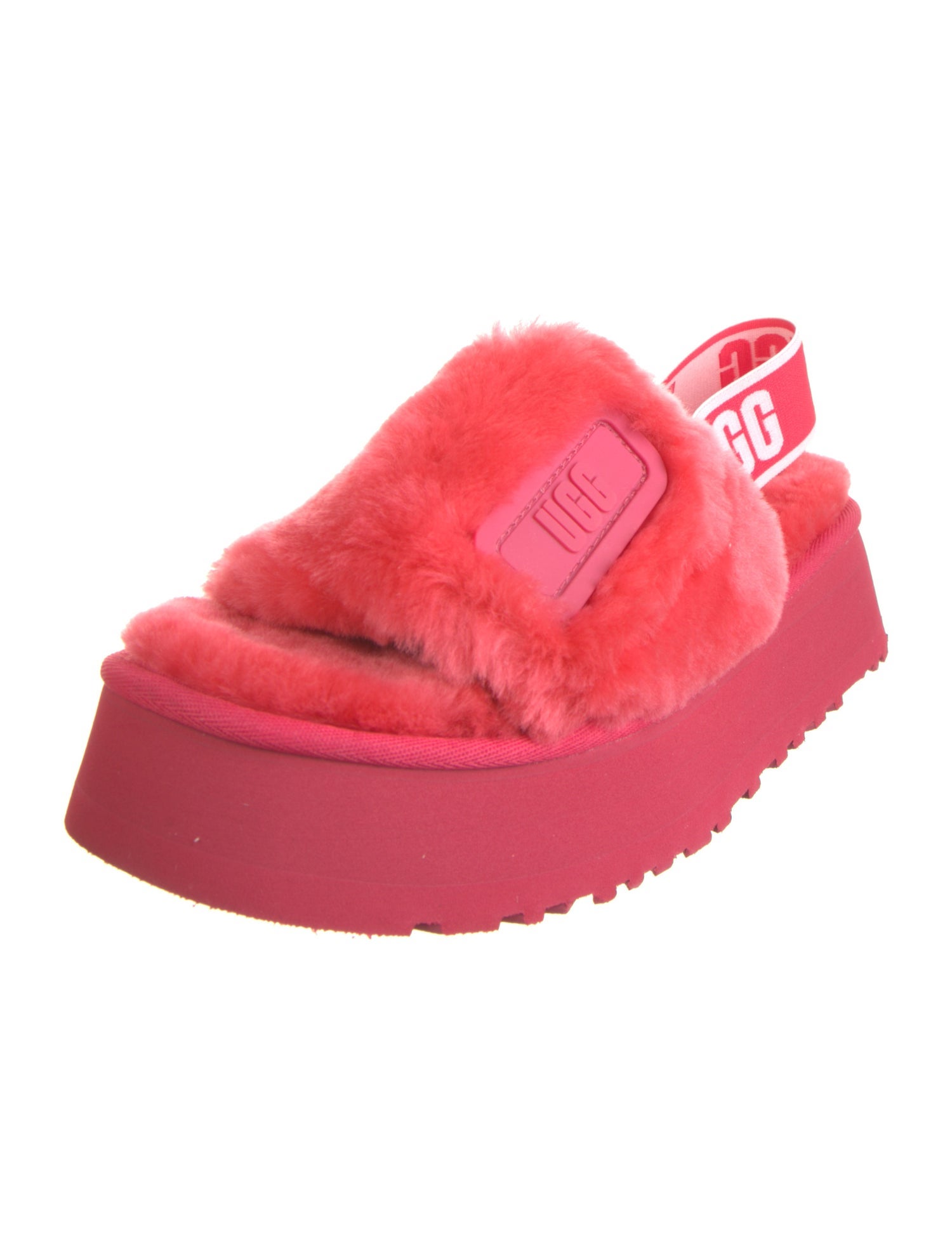 UGG Shearling Slingback Sandals