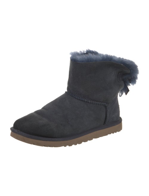 UGG Suede Bow Accents Boots