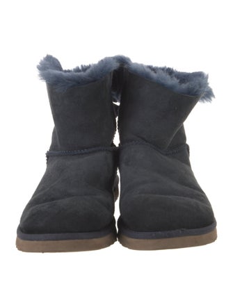 UGG Suede Bow Accents Boots