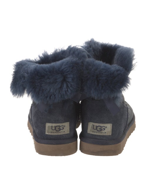 UGG Suede Bow Accents Boots