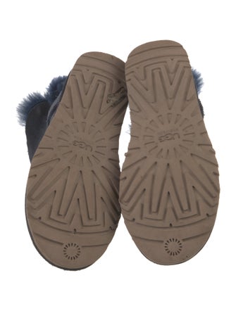 UGG Suede Bow Accents Boots