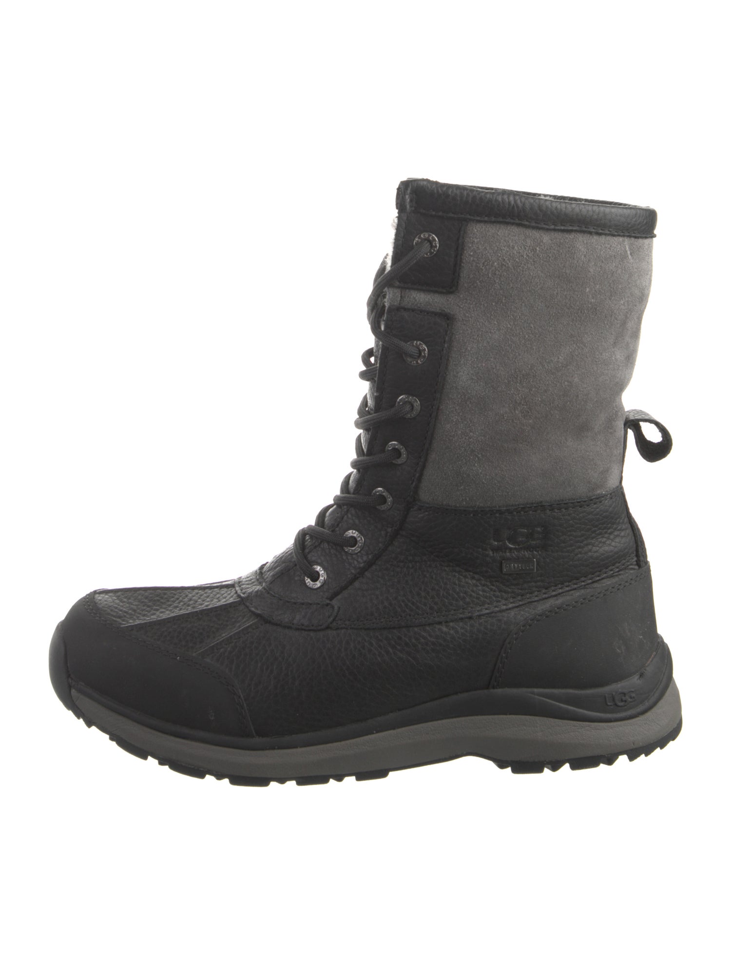 UGG Leather Lace-Up Boots