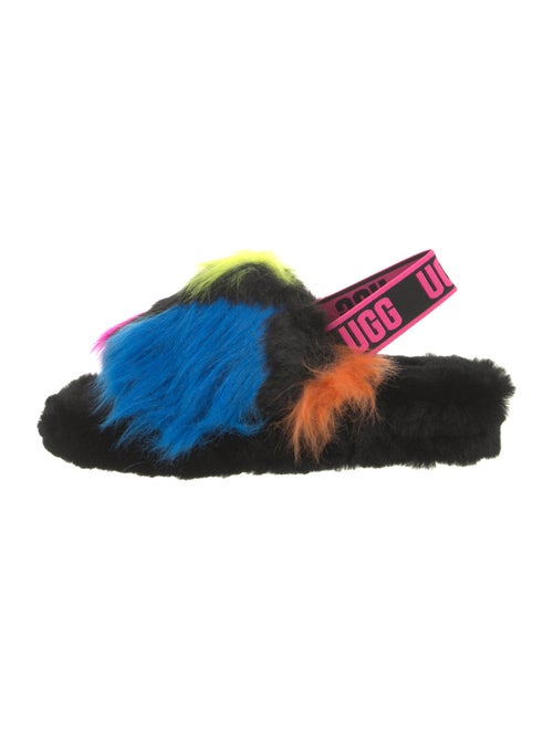 UGG Faux Fur Trim Espadrilles