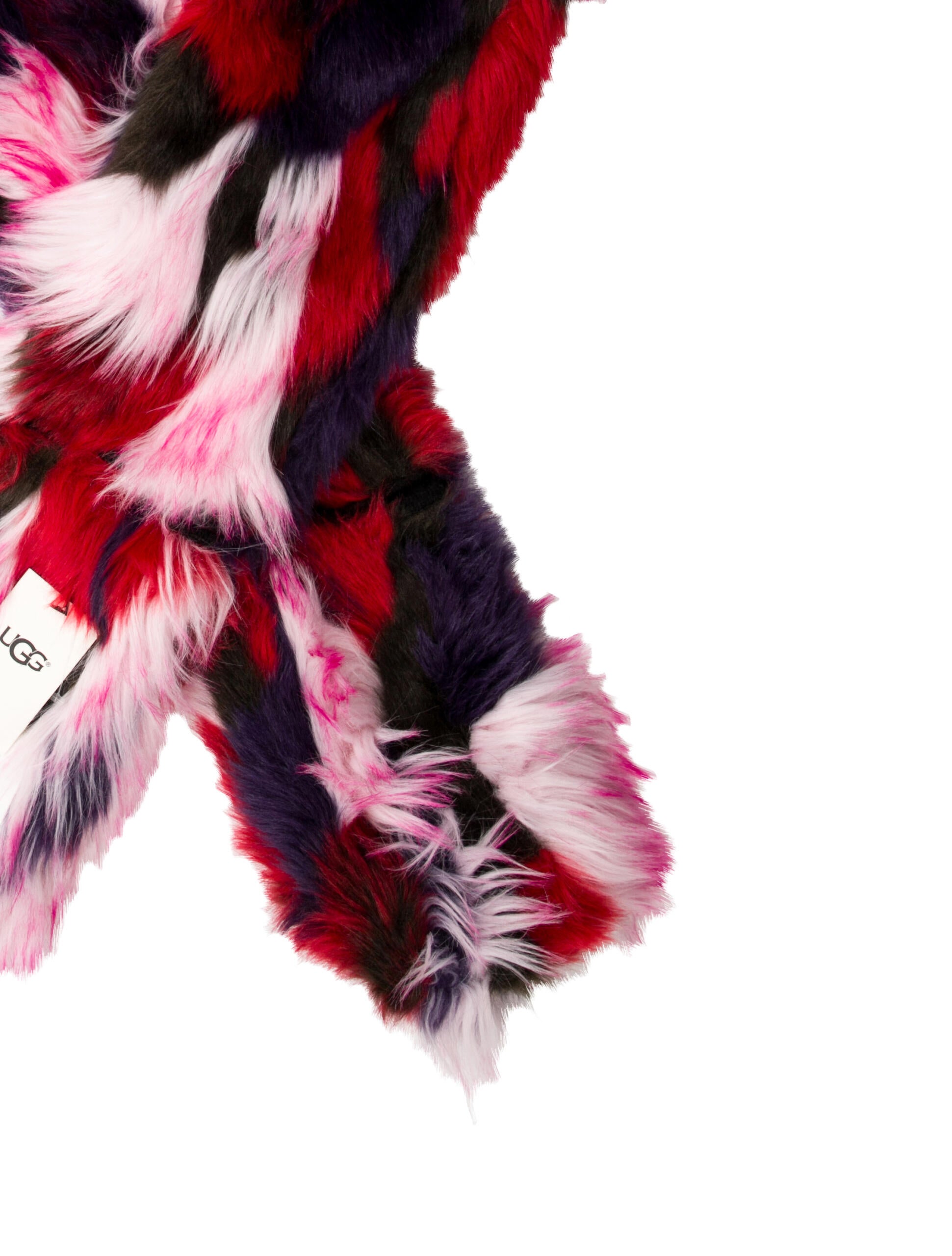 UGG Acrylic Colorblock Pattern Scarf w/ Tags