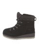 UGG Suede Leather Trim Embellishment Lace-Up Boots
