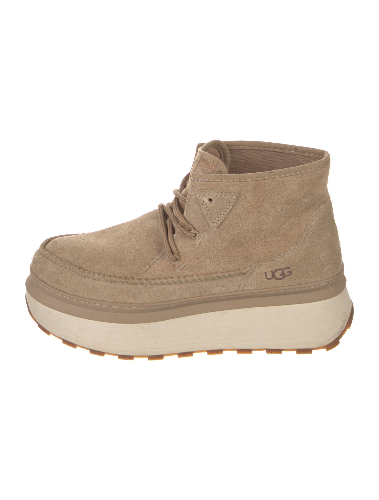 UGG Suede Wedge Sneakers