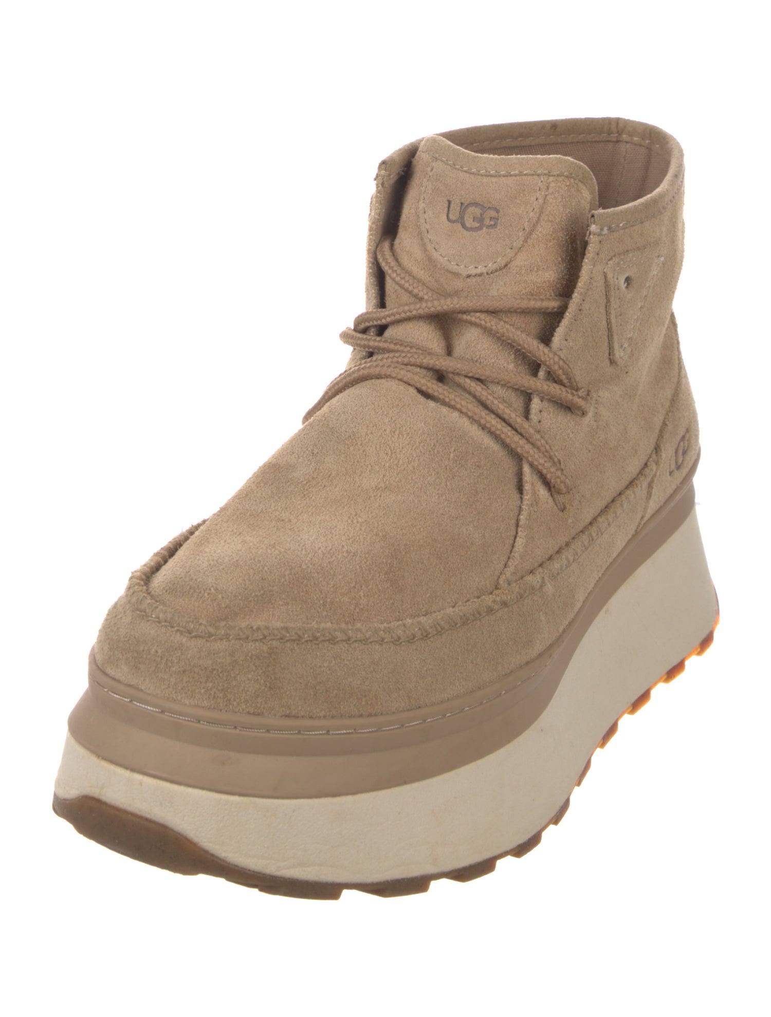 UGG Suede Wedge Sneakers