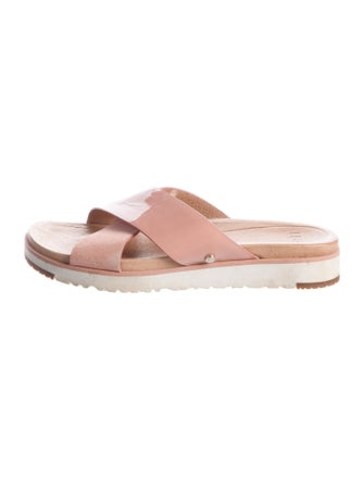 UGG Leather Slides