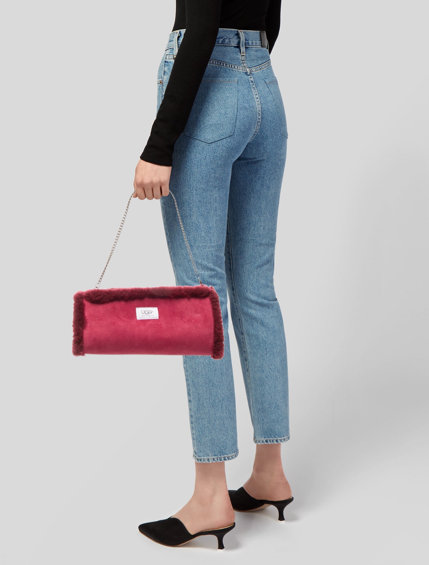 UGG Suede Shoulder Bag
