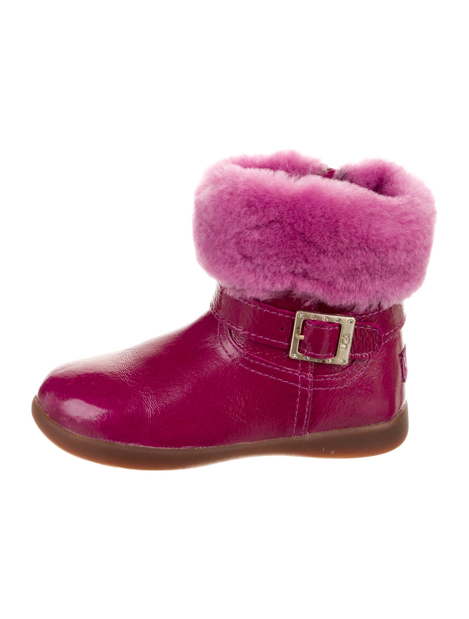 UGG Girls' Patent Leather Boots