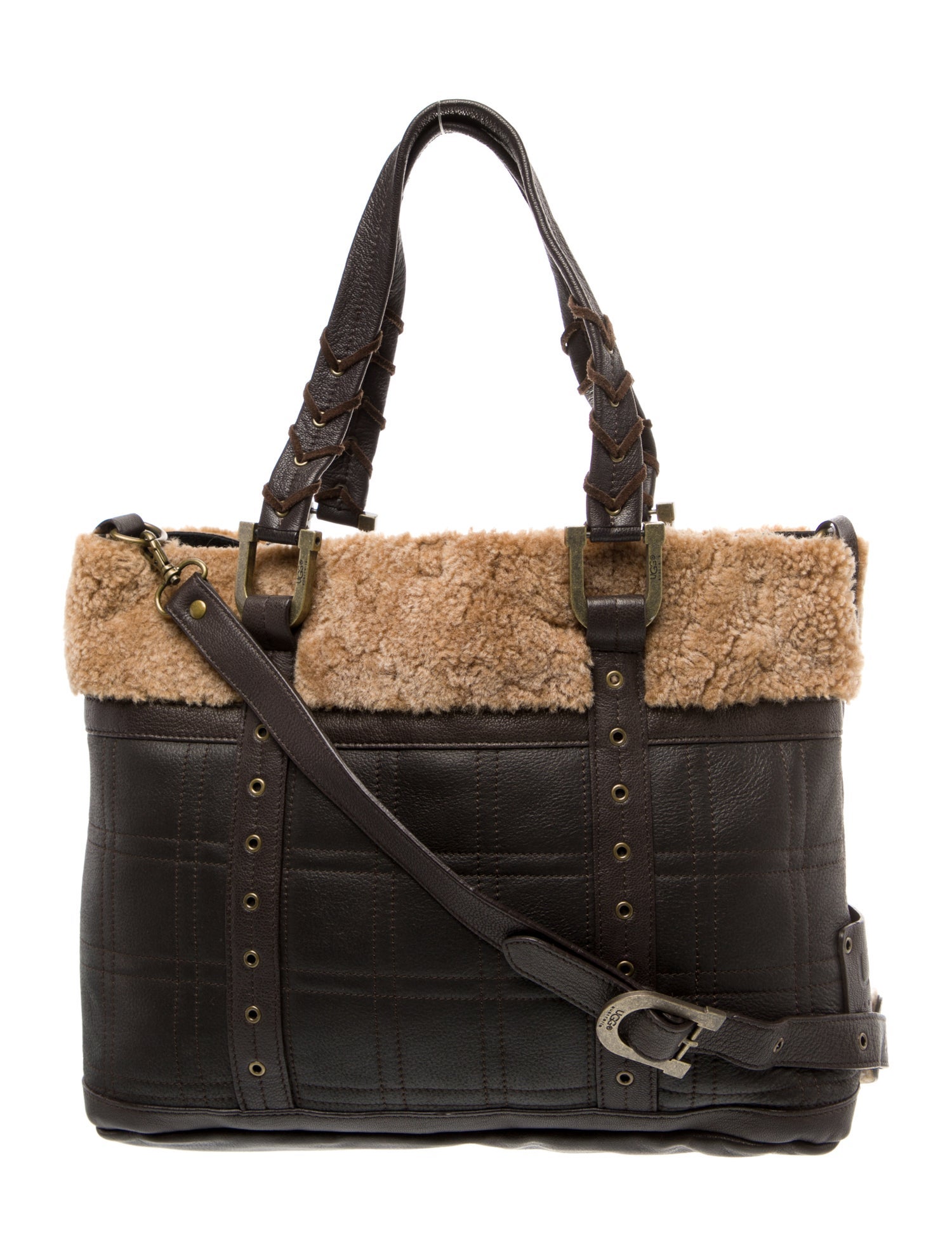 UGG Leather Bucket Bag