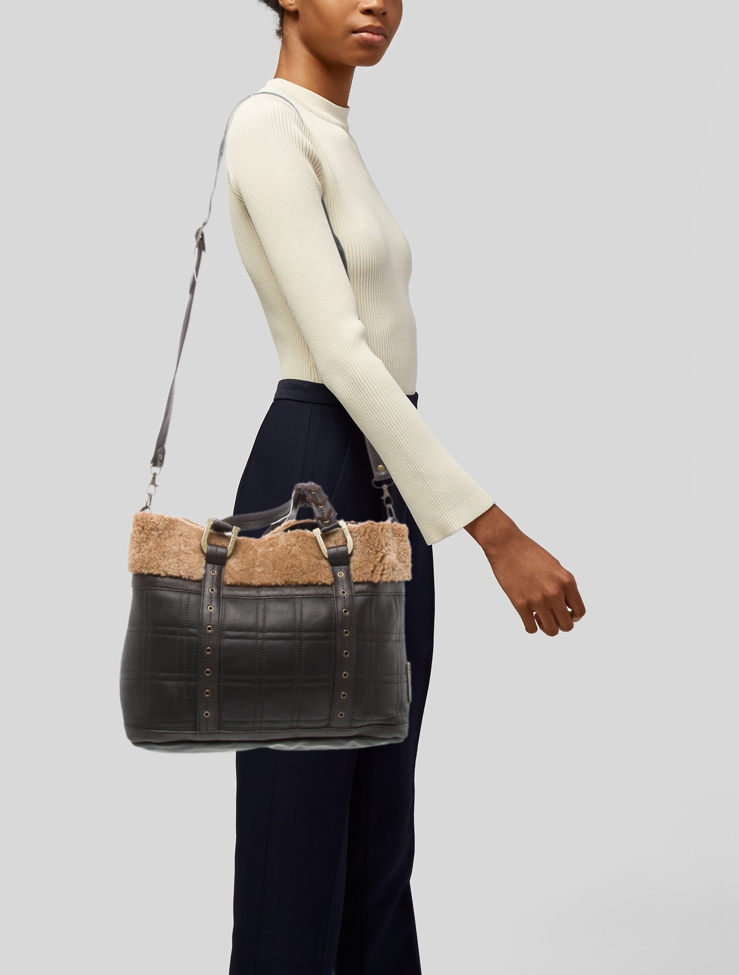 UGG Leather Bucket Bag