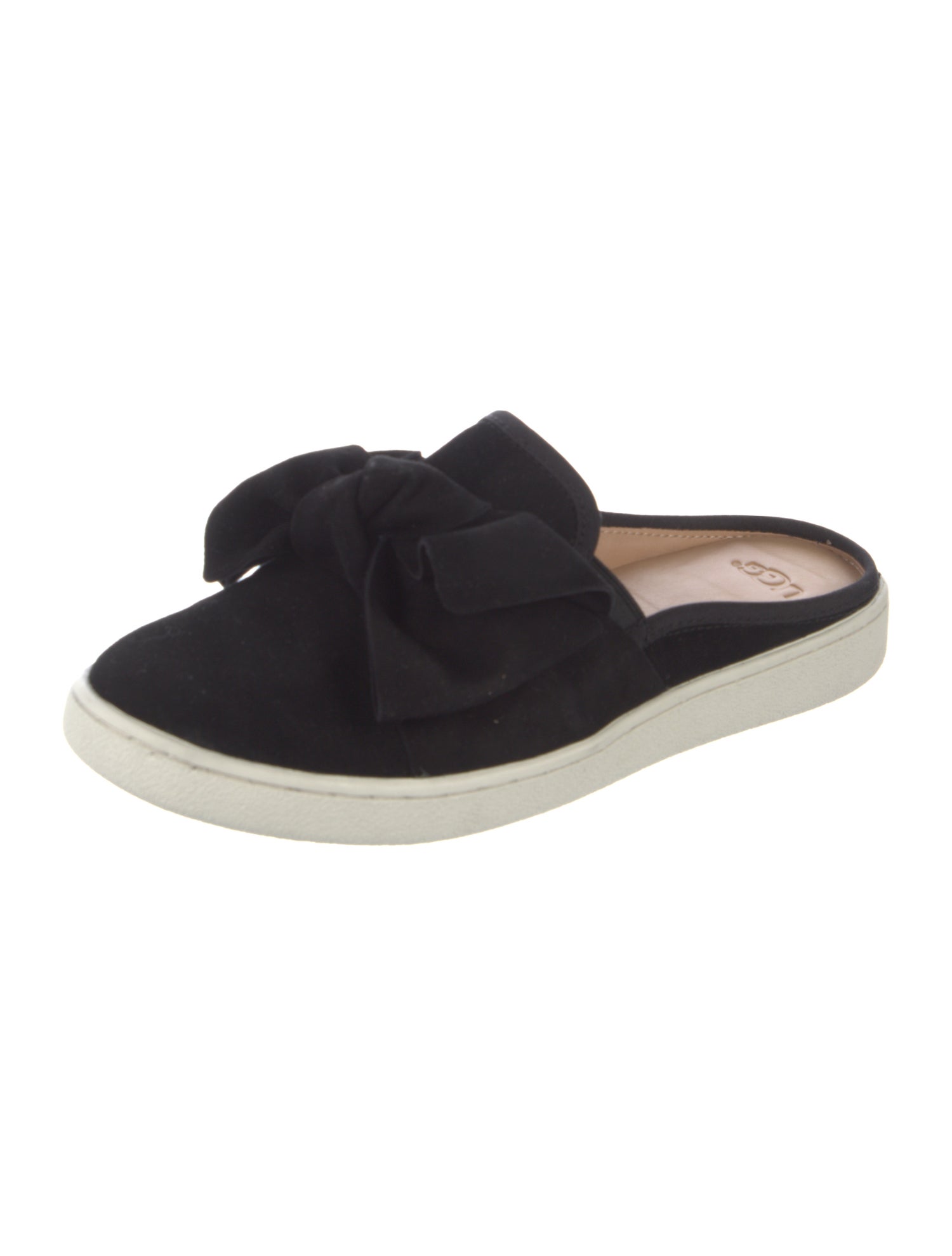 UGG Suede Bow Accents Mules