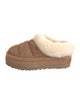 UGG Suede Fur Trim Mules