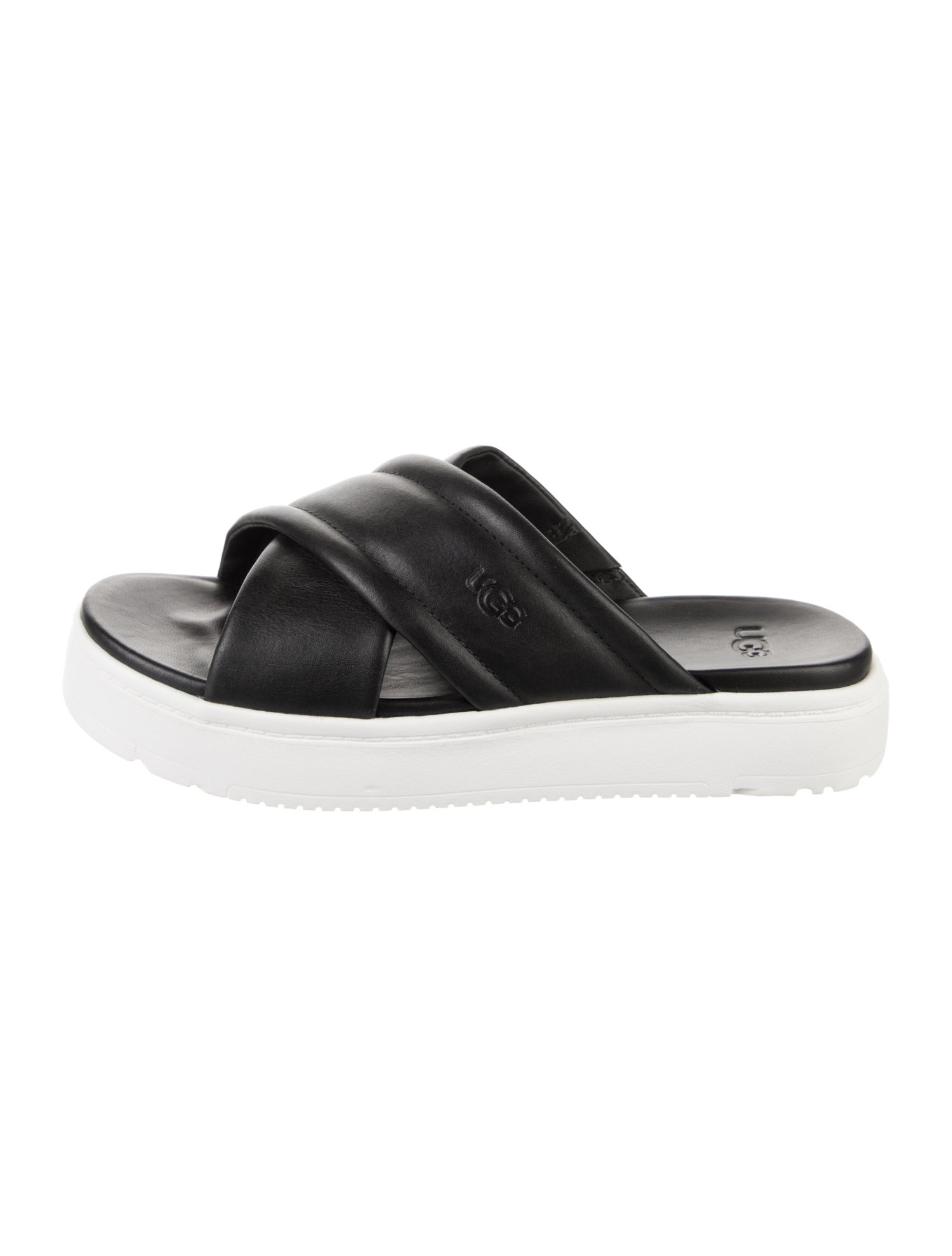 UGG Leather Slides
