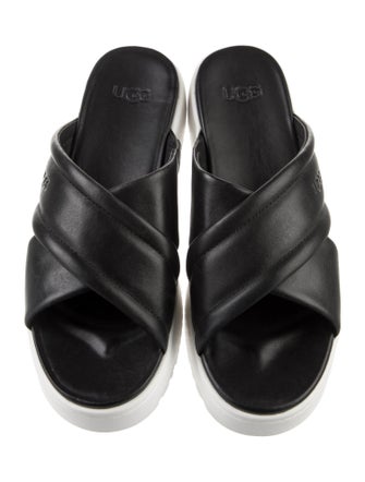 UGG Leather Slides