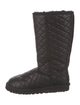 UGG Quilted Pattern Leather Boots