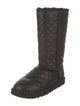 UGG Quilted Pattern Leather Boots