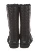 UGG Quilted Pattern Leather Boots
